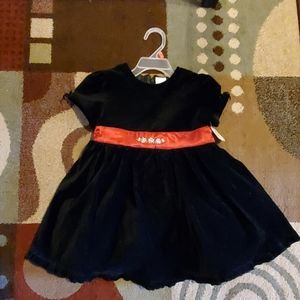 💚💚Black velvet dress